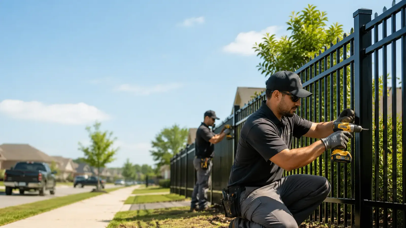 Metal Fence Installation in Northport, NY